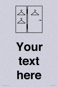 Custom information:  Large Changing room